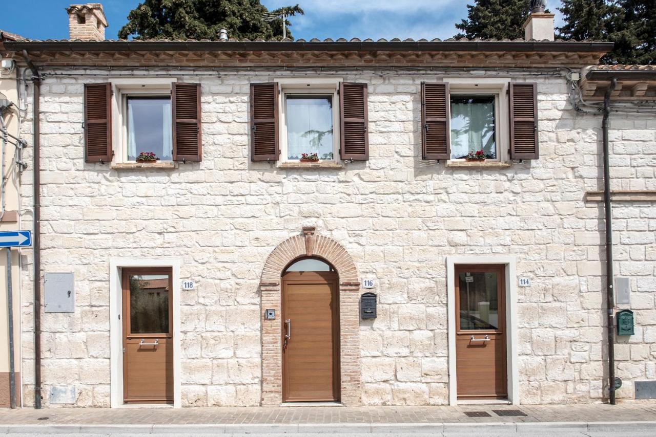 Ferienwohnung S19 - Sirolo, Bilocale In Pietra Del Conero Exterior foto